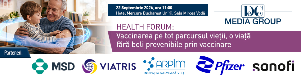 HEALTH FORUM:  Vaccinarea pe tot parcursul vieții, o viață fără boli prevenibile prin vaccinare
