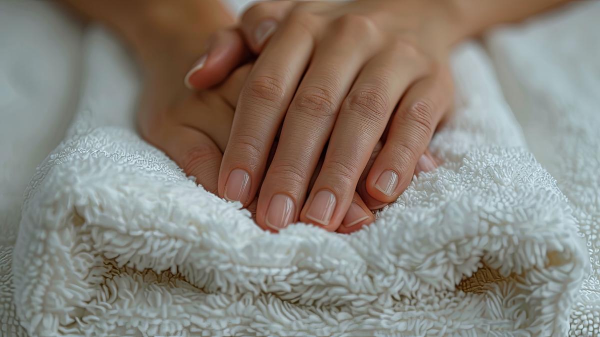 closeup-woman39s-hands-resting-white-towel_46974400