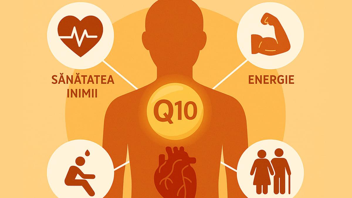 Coenzima Q10 – Energia din inima celulelor tale