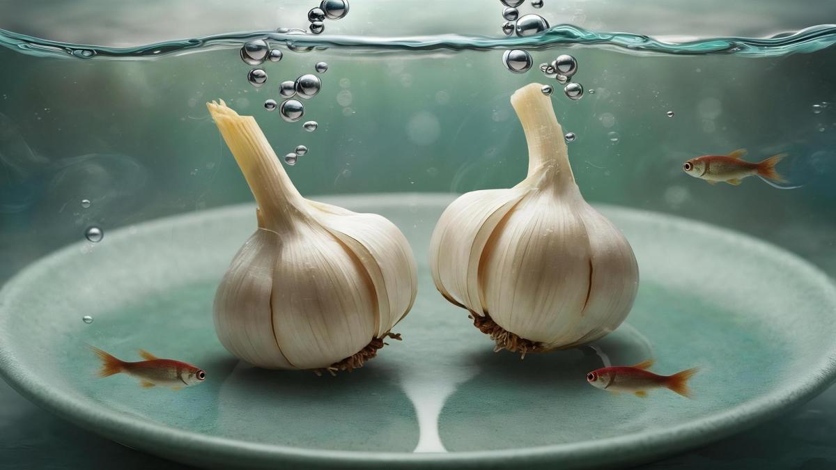 Apa de gură cu usturoi face furori. Specialiștii spun că poate elimina bacteriile la fel de bine ca produsele clasice