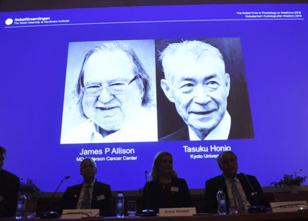 james p allison si tasuku honjo premiul nobel pentru fiziologie sau medicina