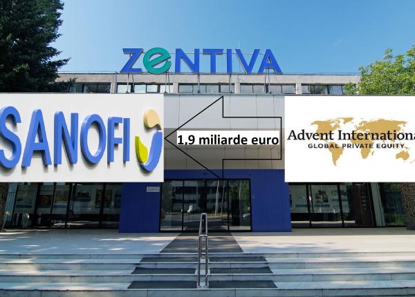 sanofi a vandut zentiva catre advent cu 1 9 miliarde de euro