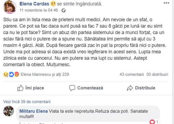 medic bolnav de cancer for at sa faca 7 8 garzi lunar