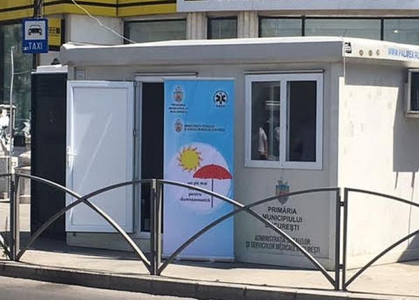 canicula 20 de puncte de prim ajutor amplasate in bucure ti