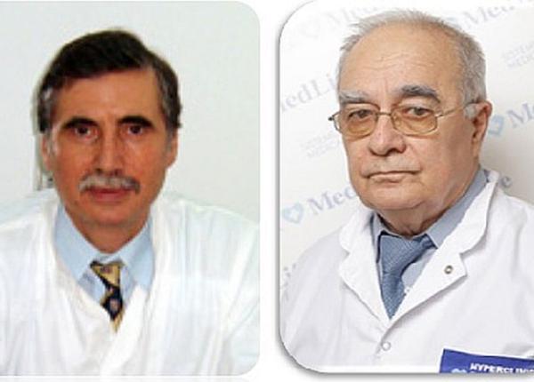 prof dr ioan nedelcu i prof dr vasile ciuchi premia i la gala de excelen a a spitalului militar central