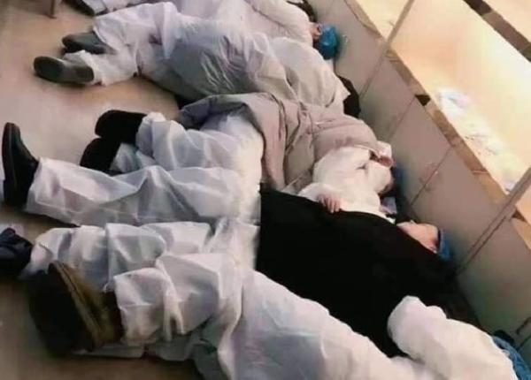 coronavirus lupta medicilor chinezi cu oboseala imagini impresionante din spitale