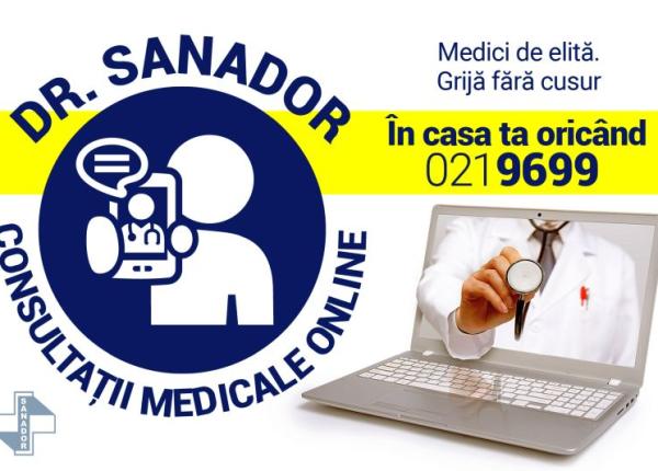 sanador lanseaza serviciul dr sanador consulta ii medicale online