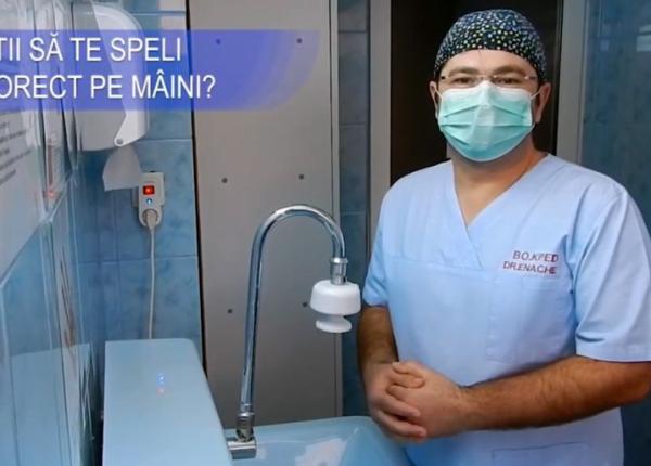 coronavirus dr florin daniel enache cum se spala pe maini un chirurg ortoped pediatru