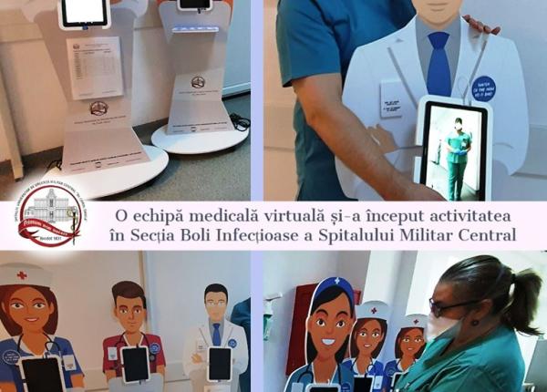 echipa medicala virtuala la spitalului militar medicii pot afla fara a intra in saloane care sunt nevoile pacien ilor