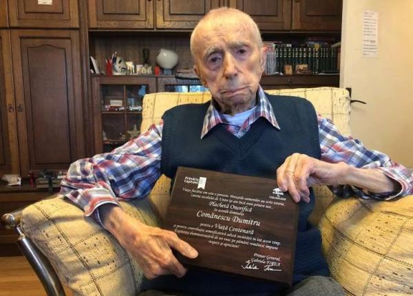 a murit cel mai batran om al planetei dumitru comanescu avea 111 ani