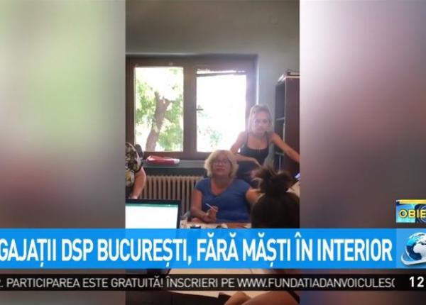 imagini scandaloase la dsp bucure ti angaja ii fumeaza i nu poarta ma ti in interior