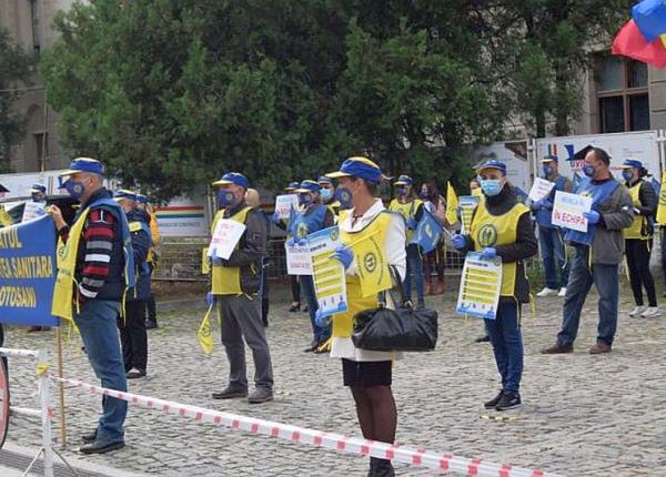 federa ia solidaritatea sanitara al treilea sindicat care iese in strada revendicari