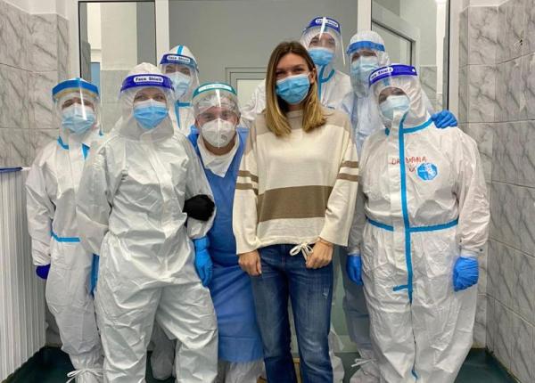 simona halep mesaj pentru medicii care au ajutat o sa lupte cu covid 19