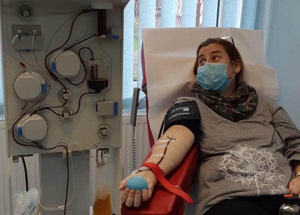 donatoare de plasma explica toti pasii facuti pentru salvarea altor vieti