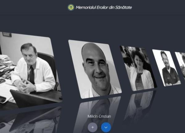 memorialul eroilor din sanatate lansat de federatia solidaritatea sanitara