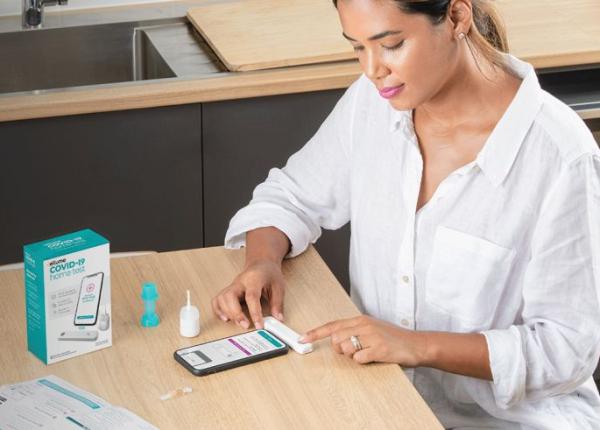 primul test de diagnosticare la domiciliu a covid 19 autorizat