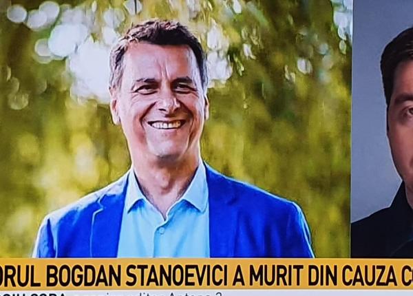 actorul bogdan stanoevici a murit din cauza covid 19