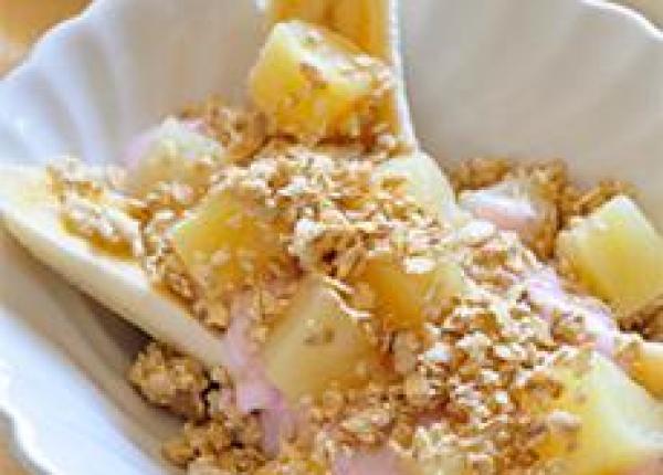 banana split mic dejun gata in cinci minute rapid gustos si sanatos