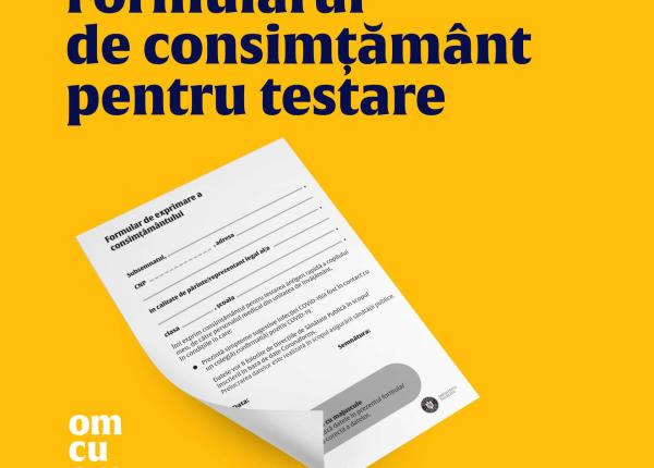 ce formular trebuie sa completeze parintii elevilor care vor merge la scoala