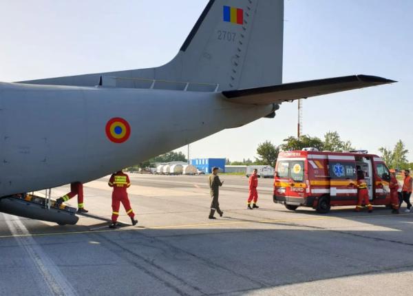 pacient cu arsuri grave transportat de urgenta cu o aeronava mapn ce a decis ministerul sanatatii