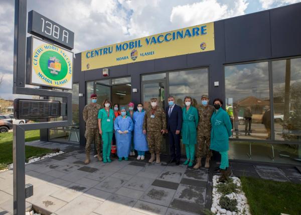 centrele mobile de vaccinare gata de actiune
