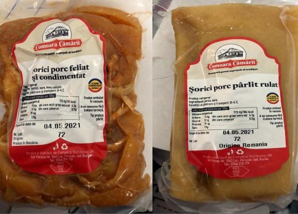 sorici de porc contaminata cu listeria comercializat in carrefour alerta produse retrase urgent de pe piata