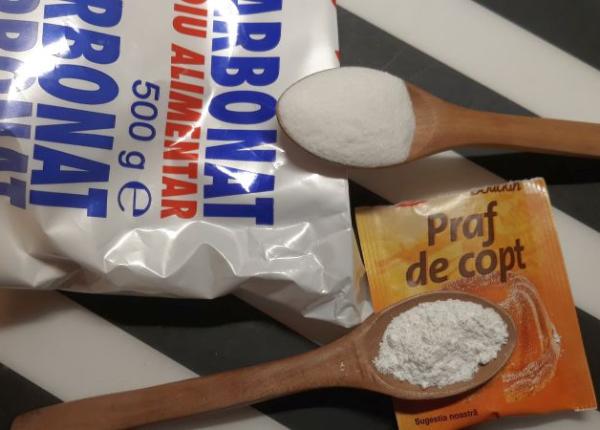 diferenta dintre bicarbonatul de sodiu si praful de copt cand si cum le folosesti