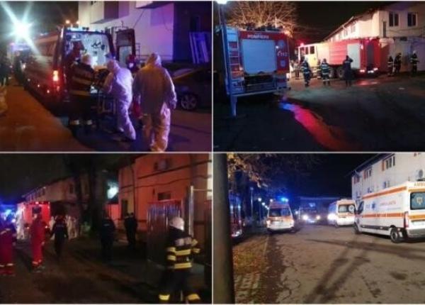 incendiu la spitalul de boli infectioase din ploiesti doi morti 18 evacuati