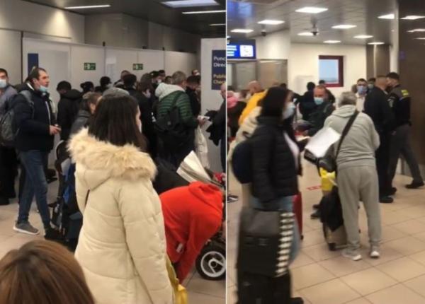 pasageri nemultumiti pe aeroport noile masuri au dus la producerea unei aglomeratii de nedescris