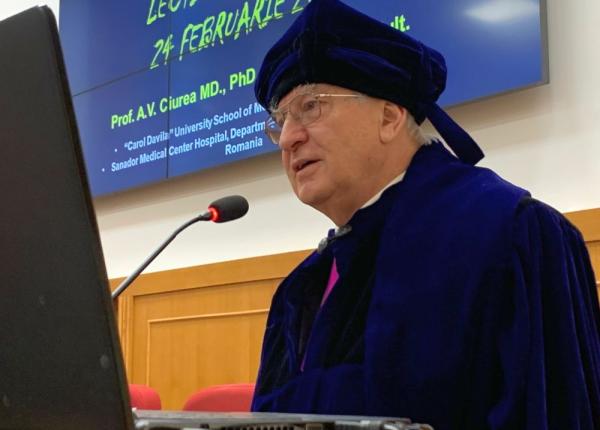 prof dr alexandru vlad ciurea doctor honoris causa al universitatii lucian blaga din sibiu