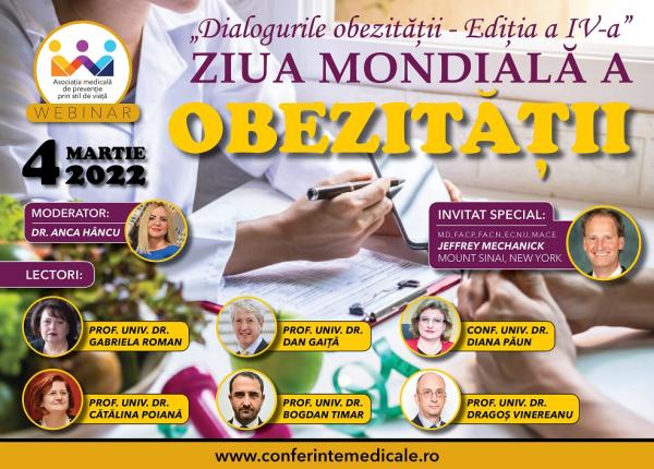 ziua mondiala de lupta impotriva obezitatii 4 martie