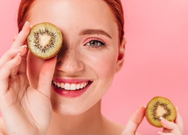 masca de fata cu kiwi si argan