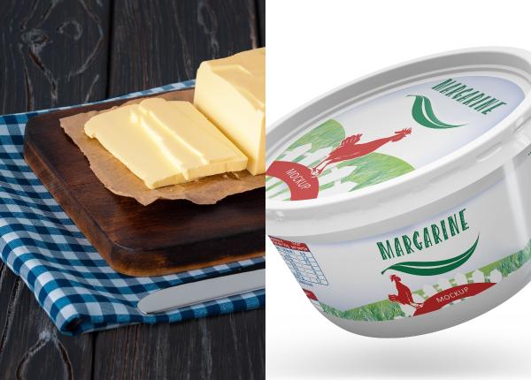 unt sau margarina diferente si asemanari care produs este mai sanatos