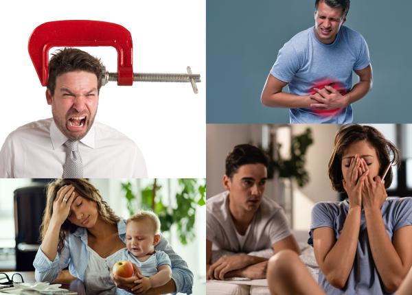 ce boli risti din cauza stresului si emotiilor negative semnele date de crampe greata si durerea de stomac