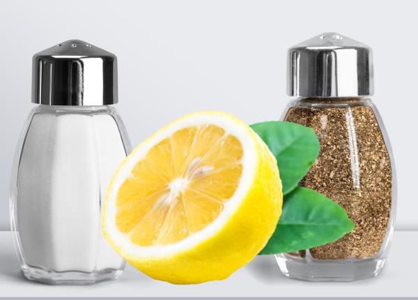 de ce sa pui sare si piper pe lamaie