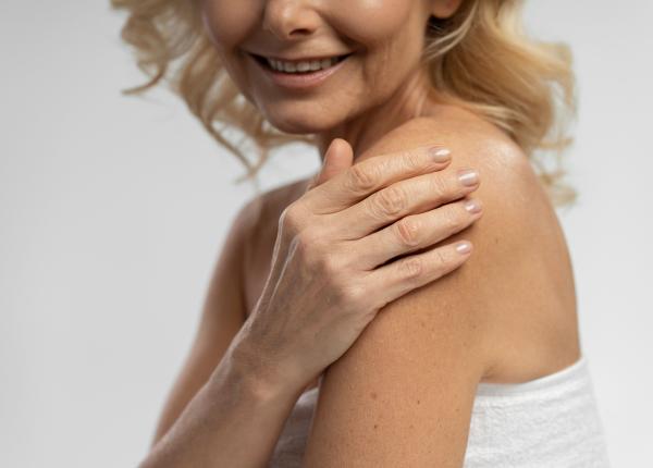 lipsa colagenului vizibila pe fata