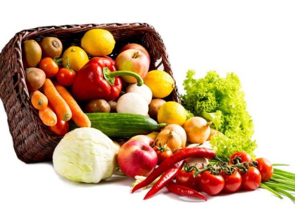 lista celor mai curate fructe si legume