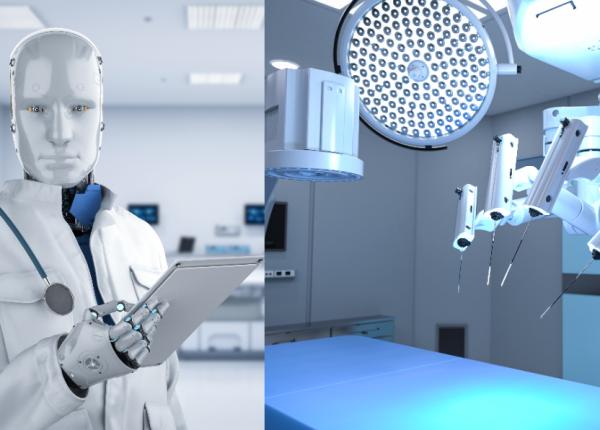 roboti in medicina avantaje diferenta dintre robot si laparoscopie bogdan martian se poate lucra intr un spatiu foarte greu accesibil mult mai corect si mai sigur pentru pacient