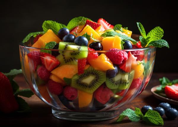 salata de fructe doza de sanatate si energie