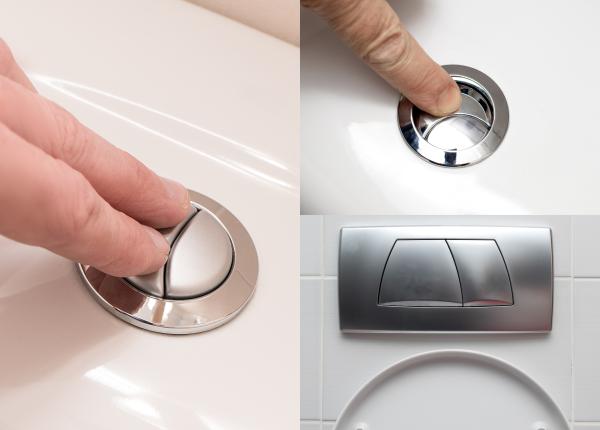 butoane toaleta wc tragi apa buton mic buton mare