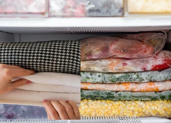 de ce sa pui lenjeria de pat in frigider