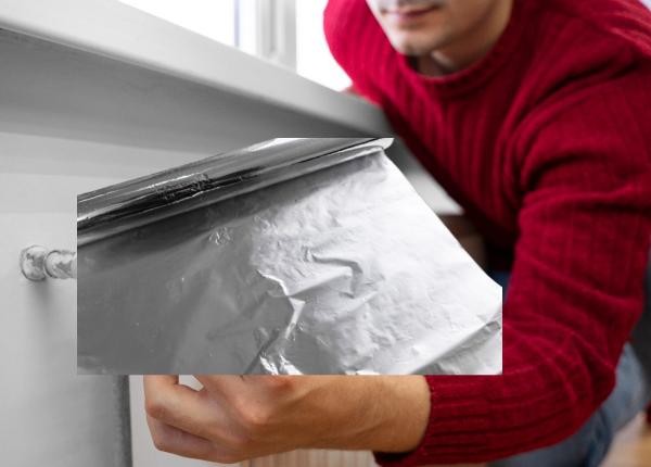 de ce sa pui folie de aluminiu in spatele caloriferului
