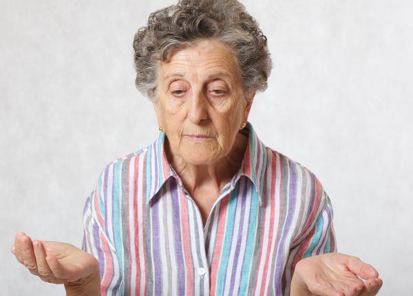 semnul frecvent al dementei