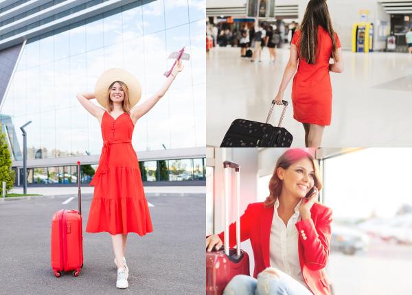 ce inseamna daca te imbraci in rosu cand zbori cu avionul