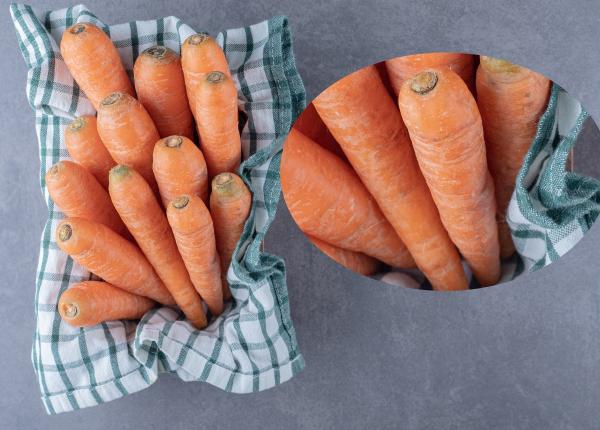 ce este pelicula alba de pe morcovi