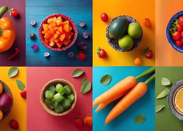 ce inseamna culorile in alimentatie ligia pop ne ajuta din toate punctele de vedere varietatea de culori in farfurie este importanta