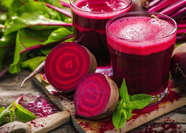consumul zilnic de suc de sfecla rosie imbunatateste sanatatea cardiovasculara la femeile aflate la postmenopauza