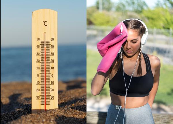 antrenamente in aer liber pe timp de canicula