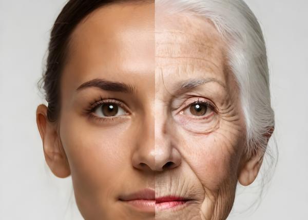 imbatranirea accelerata brusc la varsta de 44 si 60 de ani