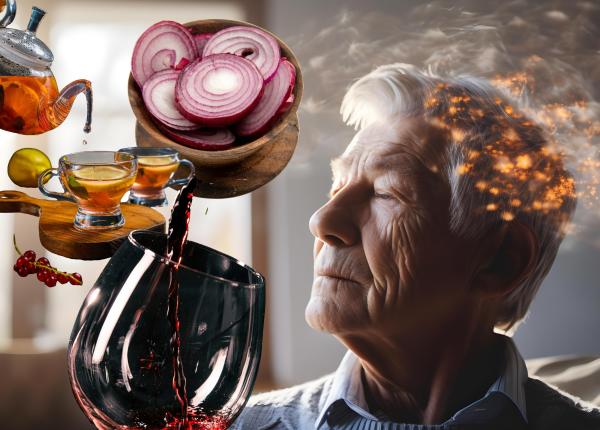 alimentele bogate in flavonoide reduc riscul de dementa in special fructe de padure ceai si vin rosu